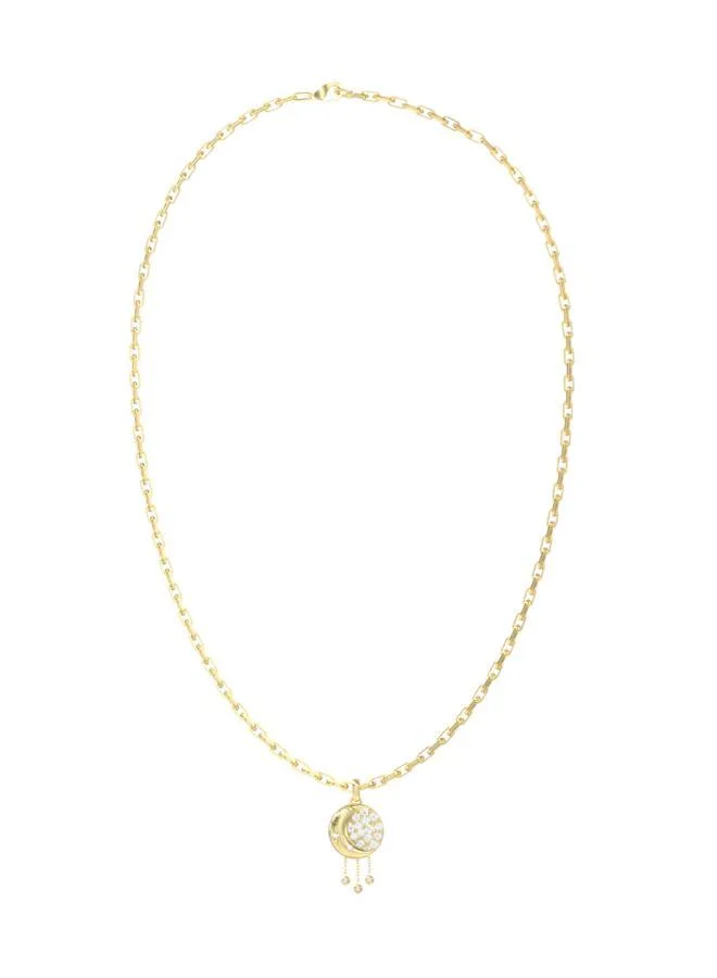 GUESS 22 Inch Aurora Fringes Necklace